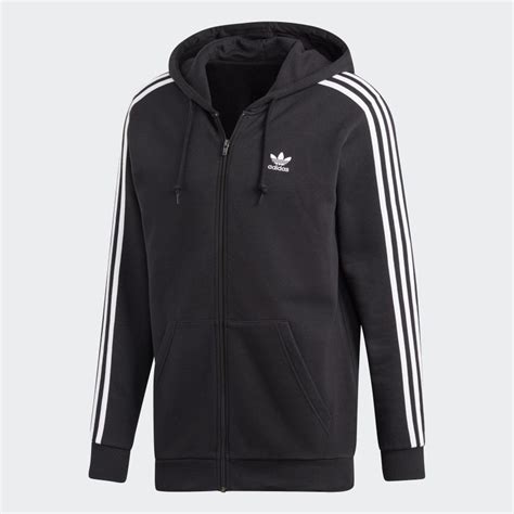 sudaderas con rayas en las mangas adidas con capucha mujer